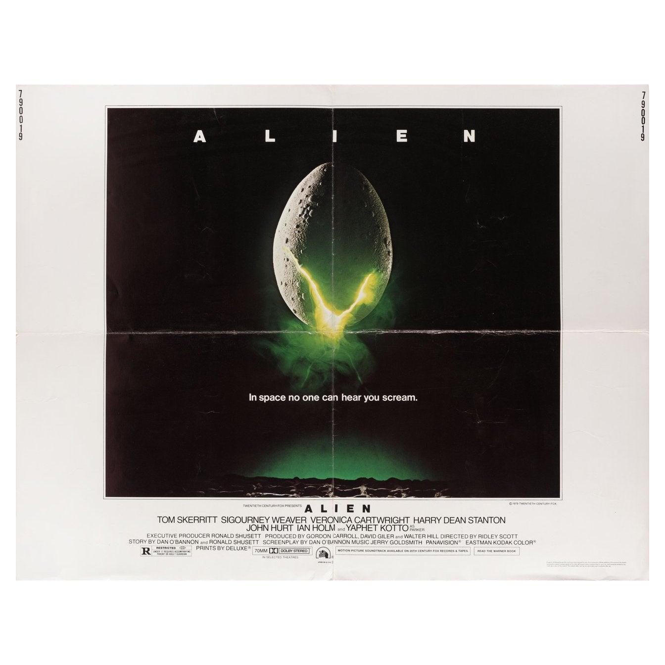 Alien 1979 U.S. Half Sheet Film Poster