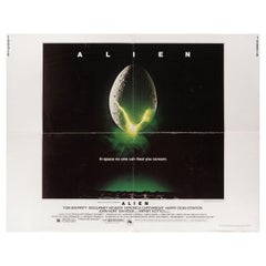 Retro Alien 1979 U.S. Half Sheet Film Poster