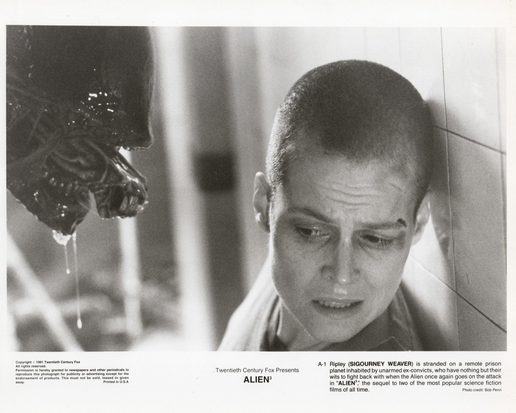 Alien 3 (1992) Image publicitaire pour la presse - encadrée en vente 2