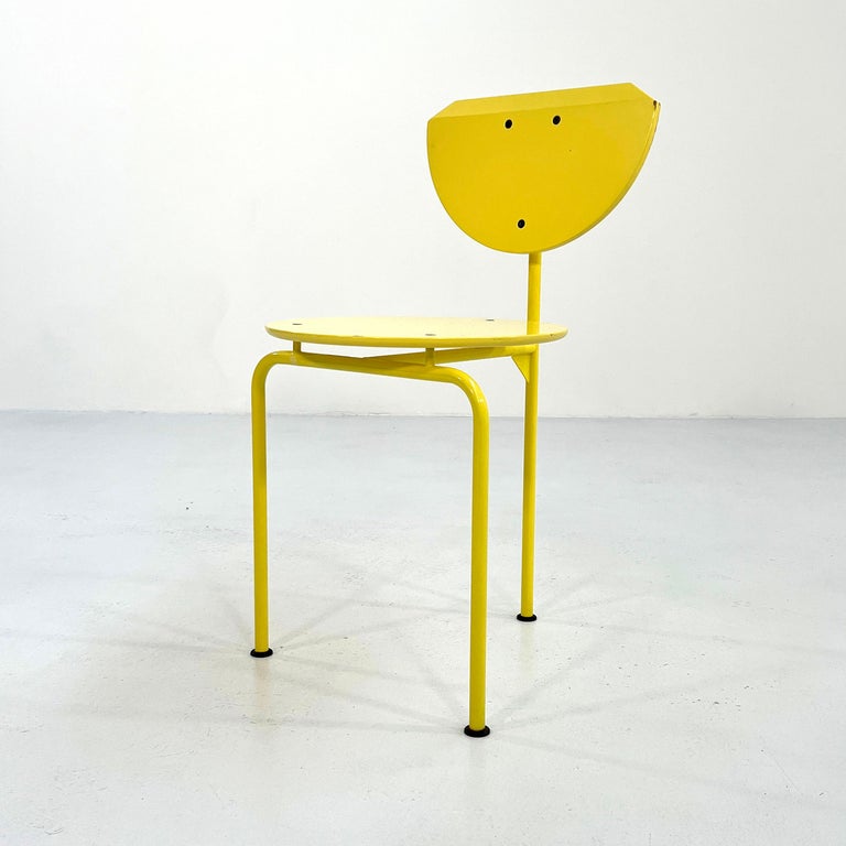 Metal Alien Chair by Carlo Forcolini for Alias, 1980s For Sale