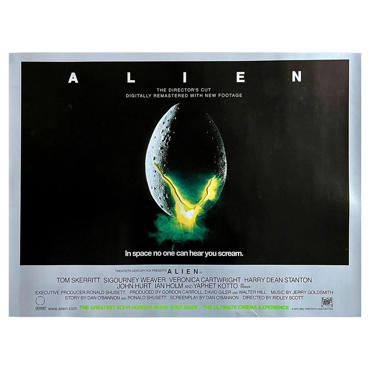 Alien - Director's Cut, Unframed Poster, 2003R For Sale