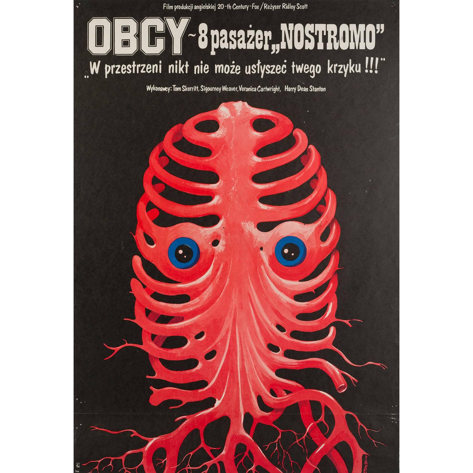 Alien Polish Film Poster, Jakub Erol, 1980