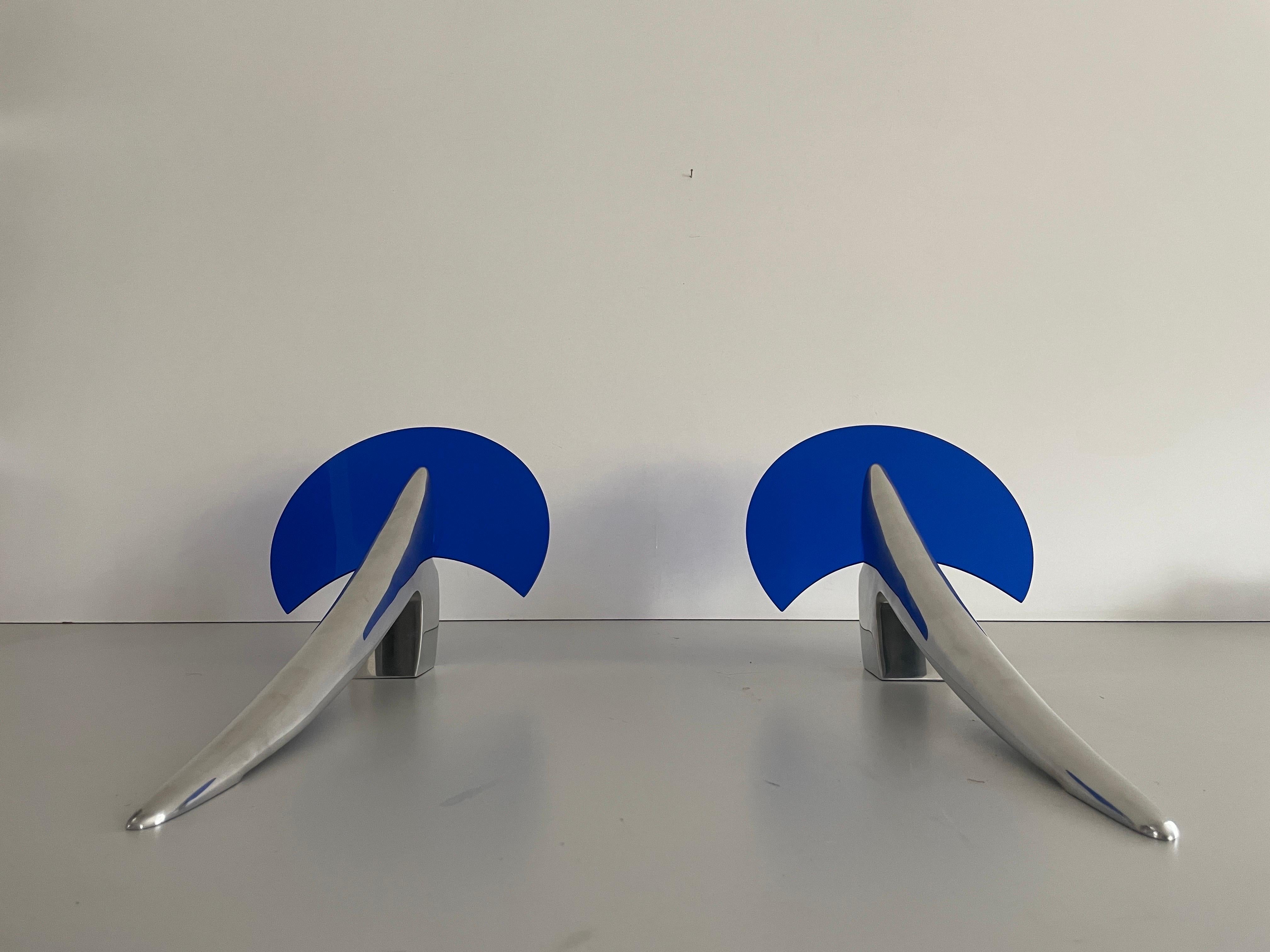 Alien-Wandleuchter von Joan Auger für Taller Uno Metalarte, 1980er Jahre, Spanien (Spanisch) im Angebot
