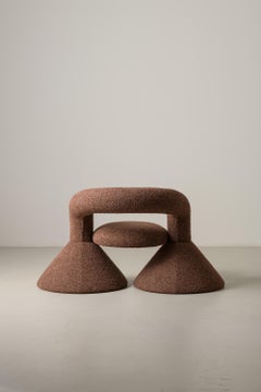 Alien Sculptural Accent Chair by Dmytro Kozinenko, Collectible Functional Art