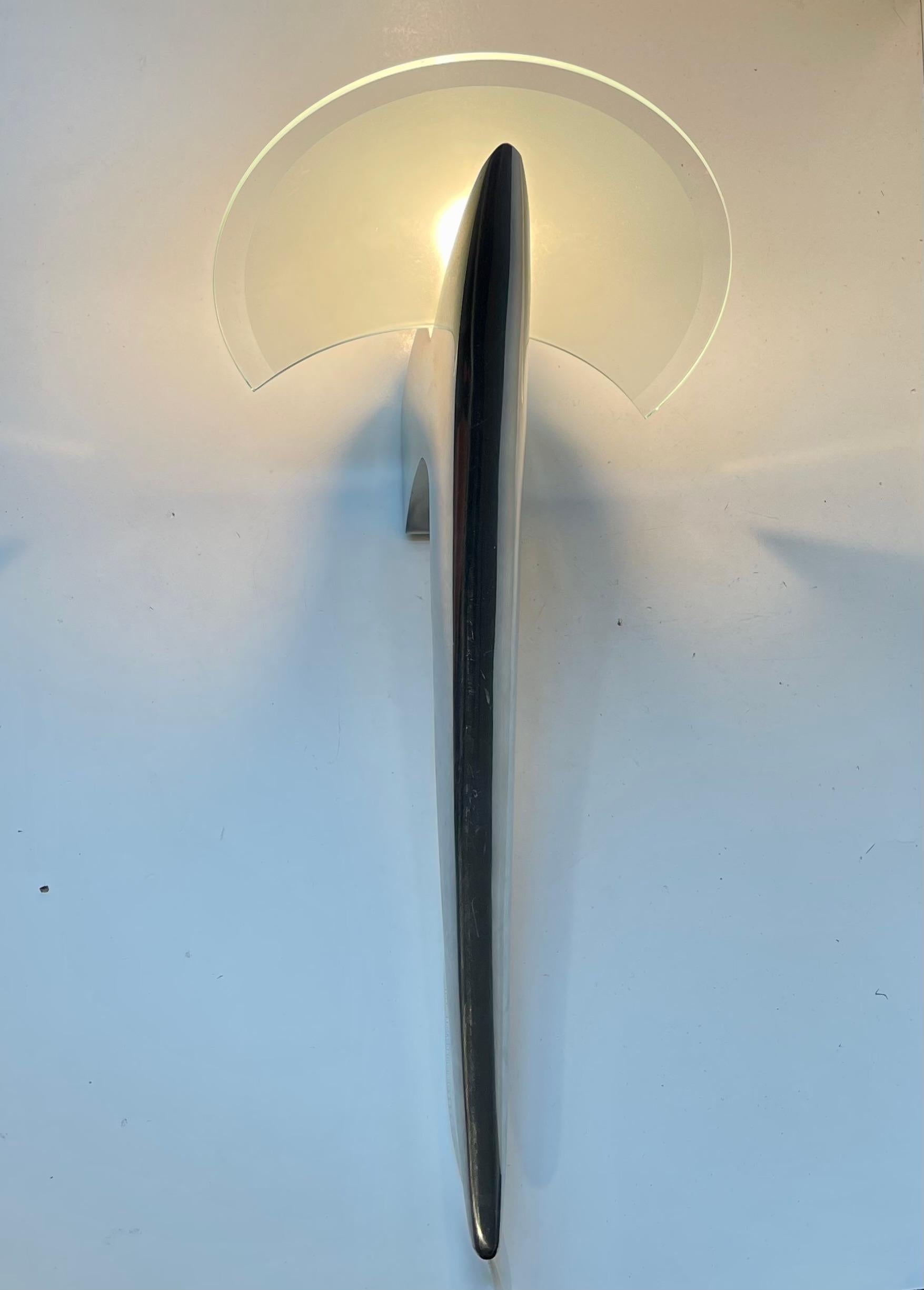 Spanish Alien Wall Lamp by Joan Auge for Taller Uno, Futuristic Design For Sale