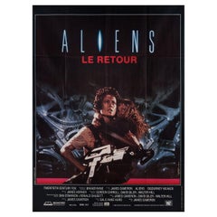 Aliens 1986 French Grande Film Poster