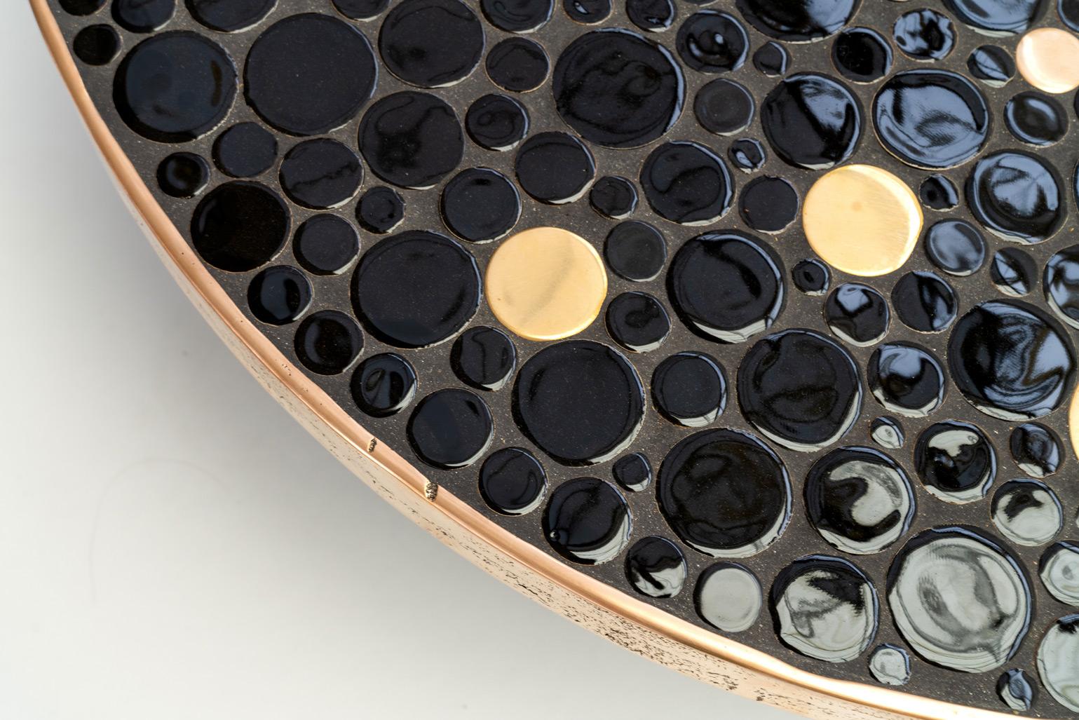 Aliette Vliers ceramic coffee table from Belgium 1