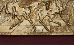 Horses - Mixed Media by Aligi Sassu - 1970s