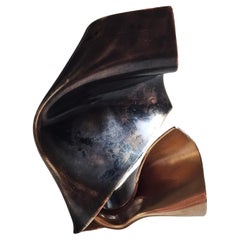 Alina Alamorean Big Wind Sculptural Contemporary Statement Ring Schwarz Bronze