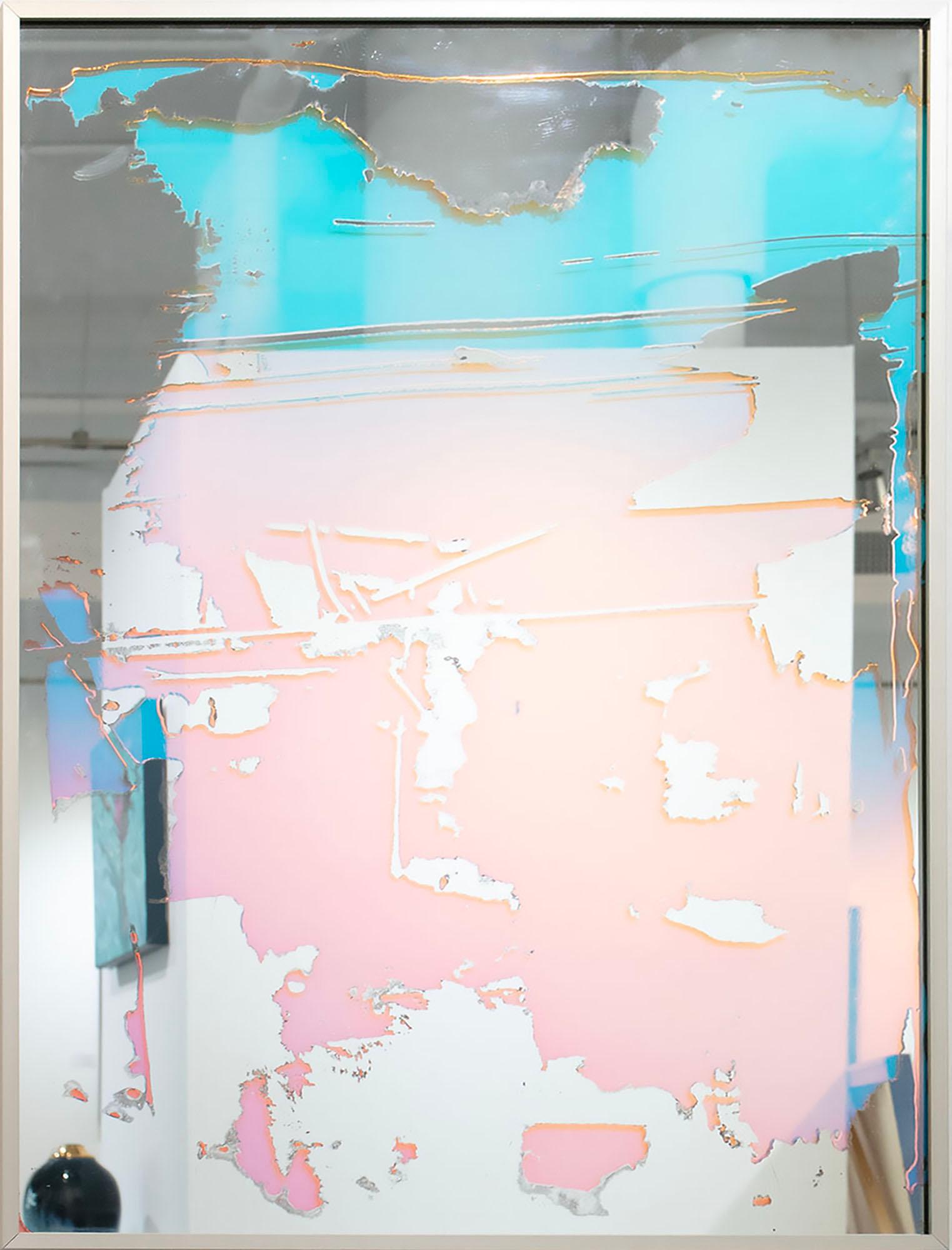 Miroir d'art « Wavelet » en vente 2
