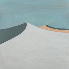 "Florence Dunes," Abstract Landscape Painting