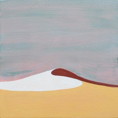 Peinture de paysage abstraite « Great Sand Dune »