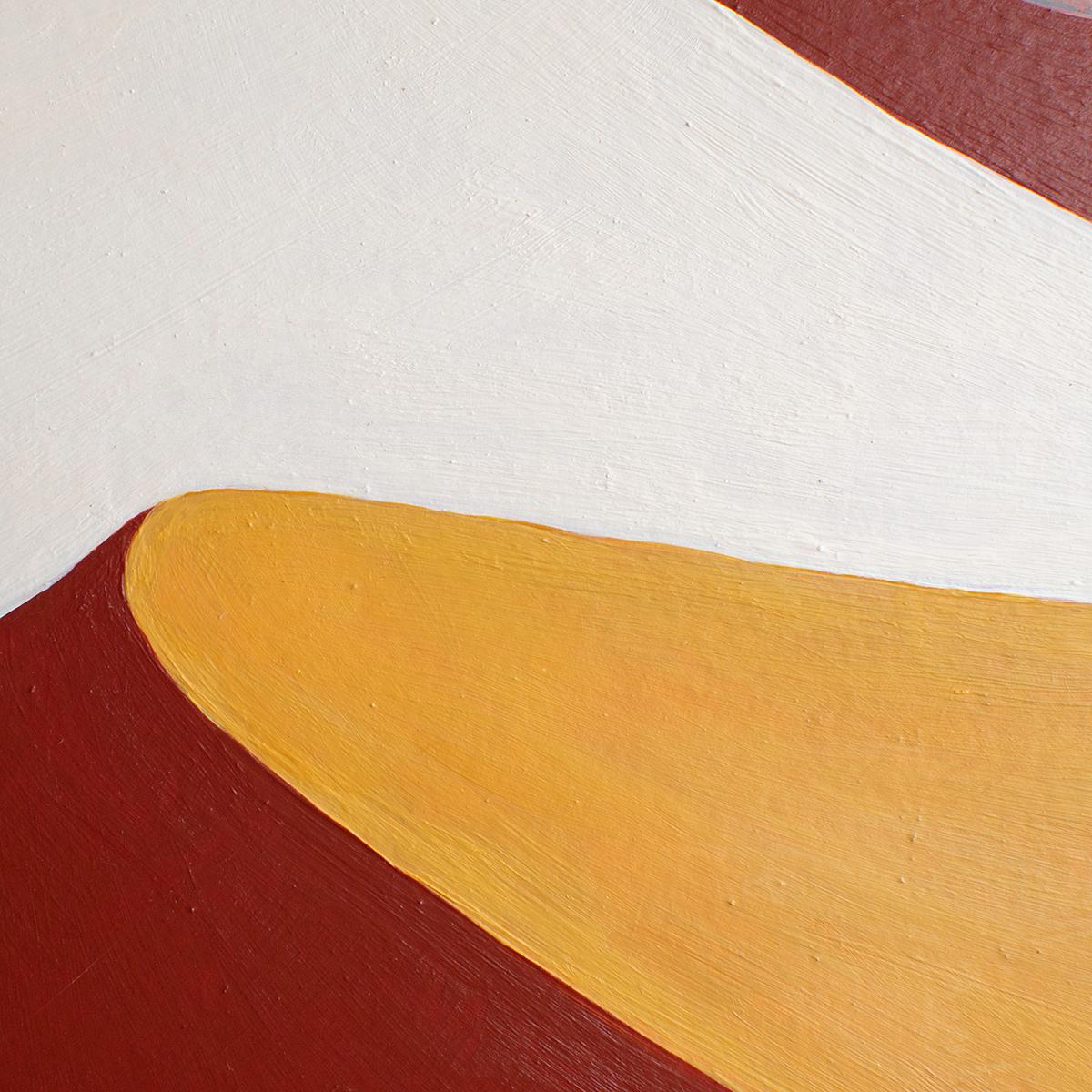 Peinture de paysage abstraite Little Sahara, 1