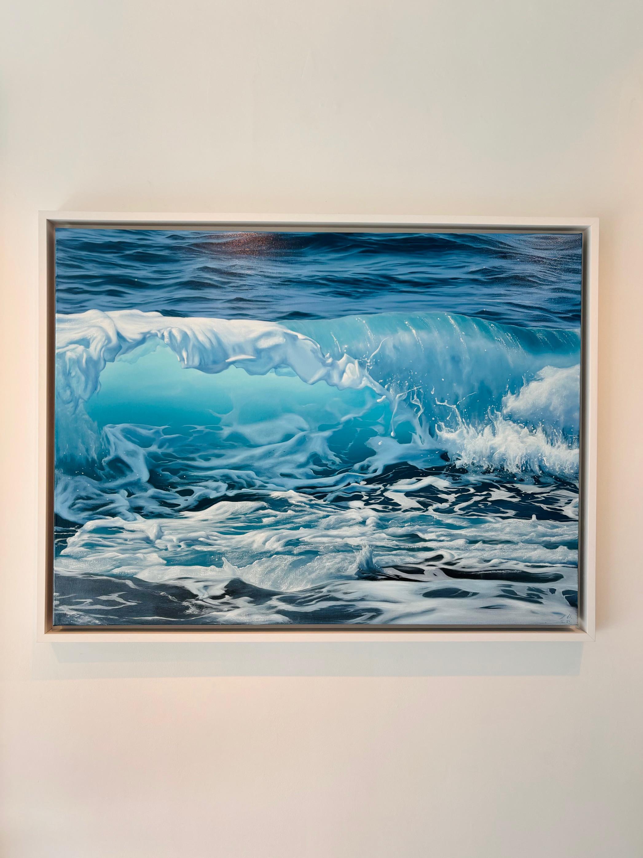 Dieses außergewöhnliche Kunstwerk ist derzeit in der Signet Contemporary Art Gallery und online ausgestellt und zu verkaufen. 