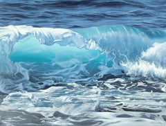 Seanergy I -original modern realism waterscape painting -contemporary art