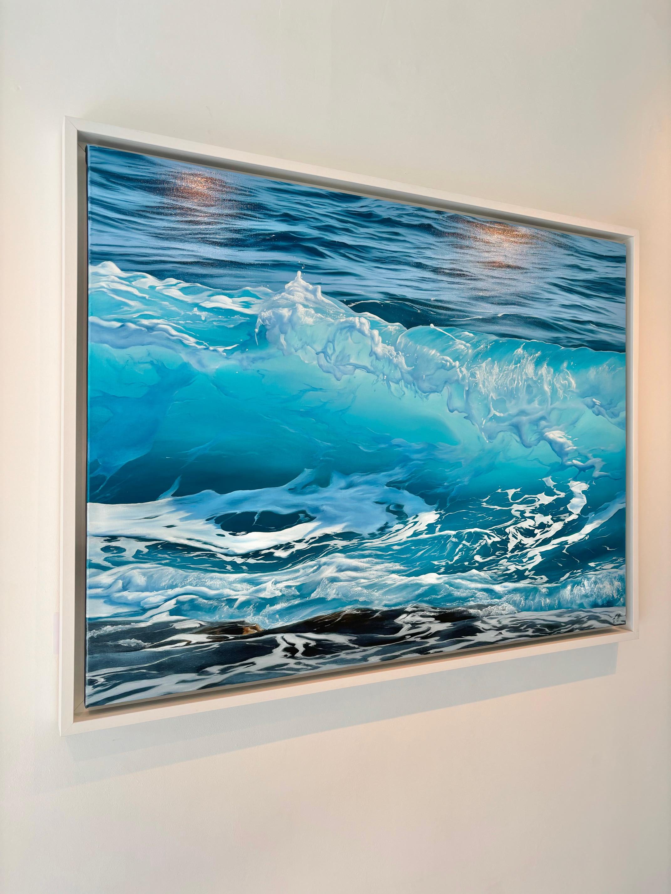 Dieses außergewöhnliche Kunstwerk ist derzeit in der Signet Contemporary Art Gallery und online ausgestellt und zu verkaufen. 