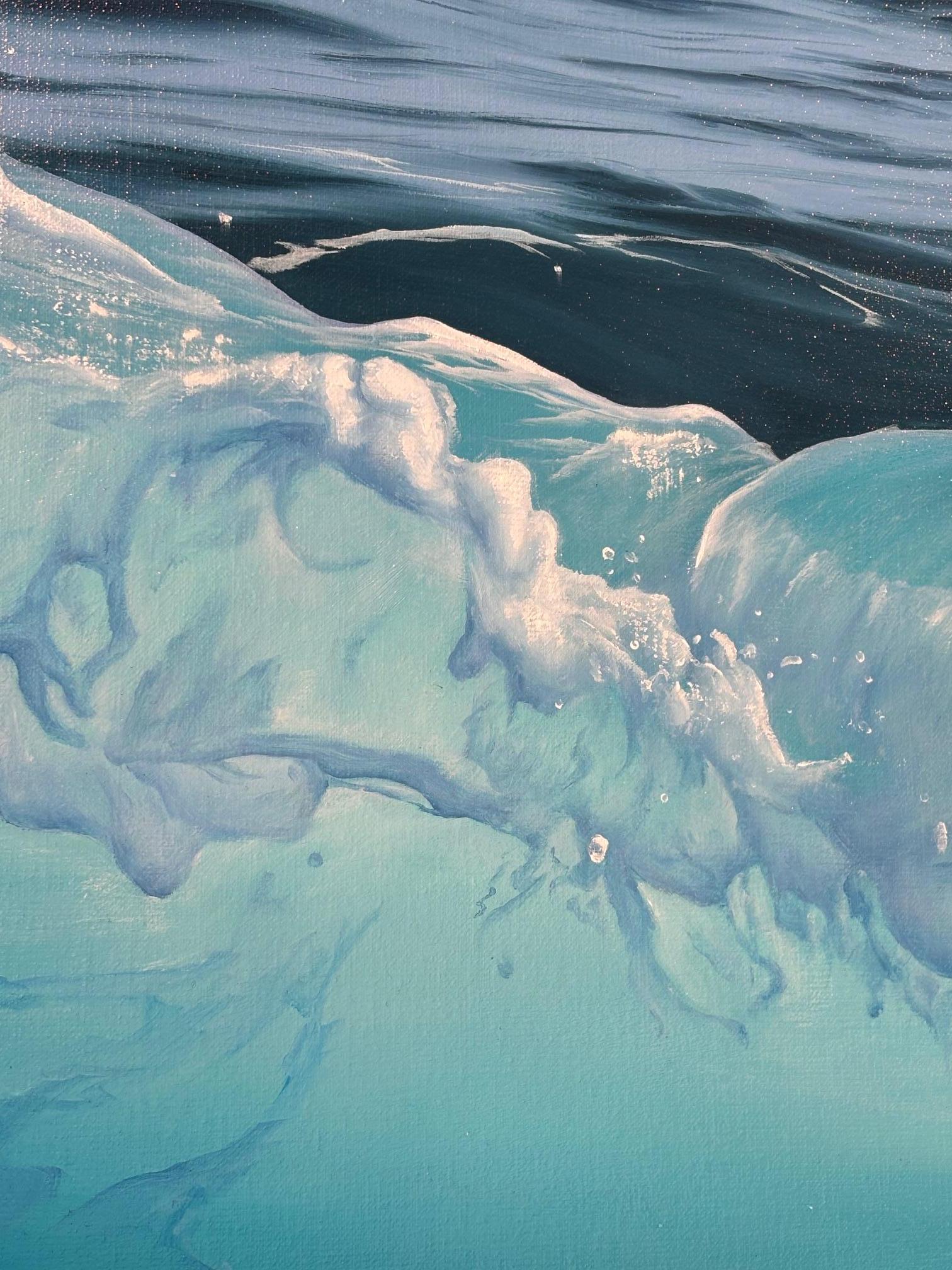 Seanergy II -Originale moderne Realismus Wasserlandschaft Malerei -Zeitgenössische Kunst im Angebot 1