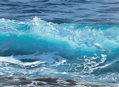 Seanergy II -original modern realism waterscape painting -contemporary art