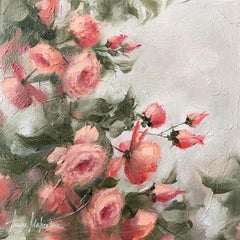 "The soul of a flower" #3, Painting, Oil on Canvas