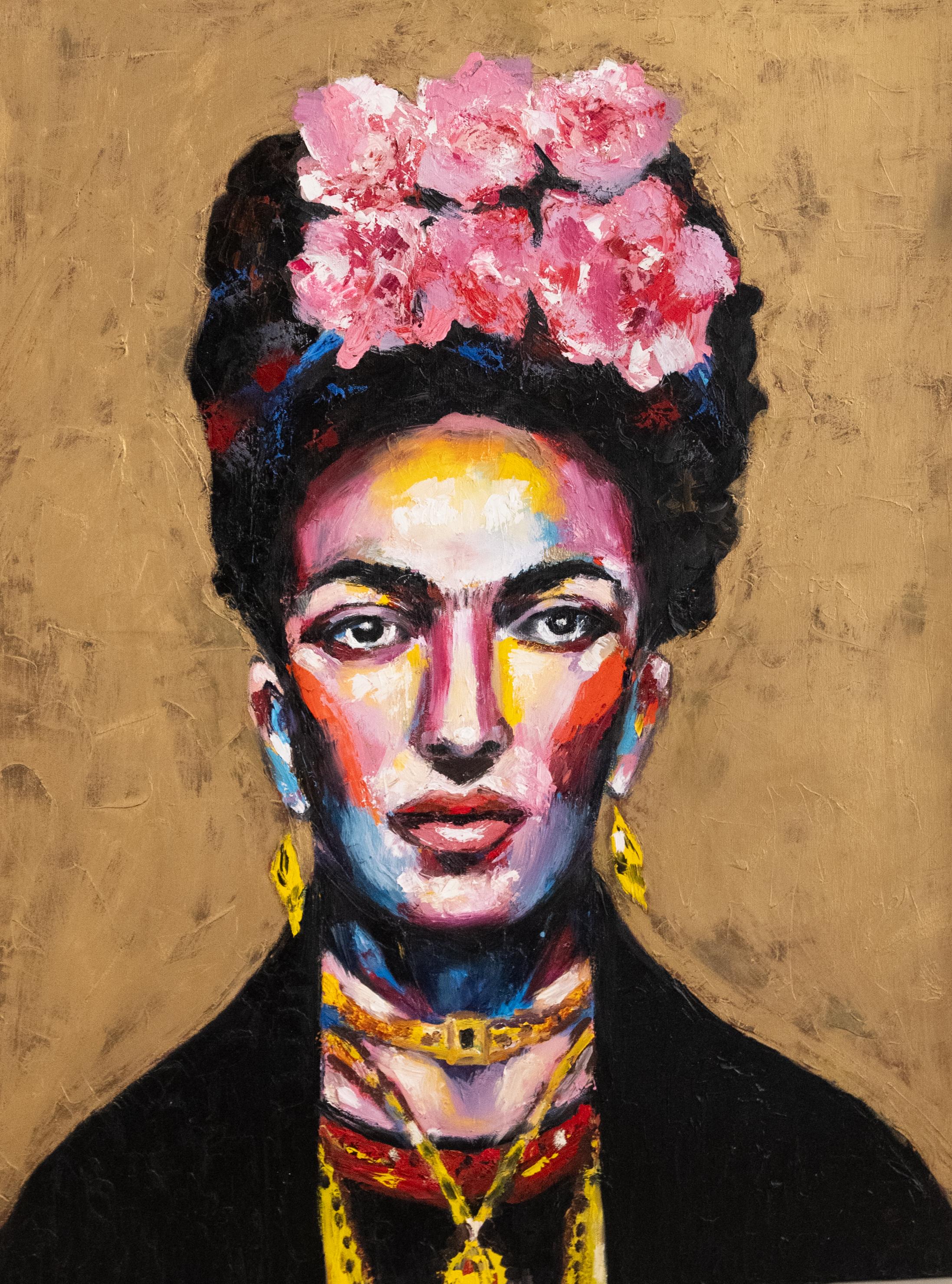 Frida Kahlo  . pintura original en venta 2
