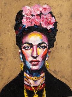 Frida Kahlo  . pintura original