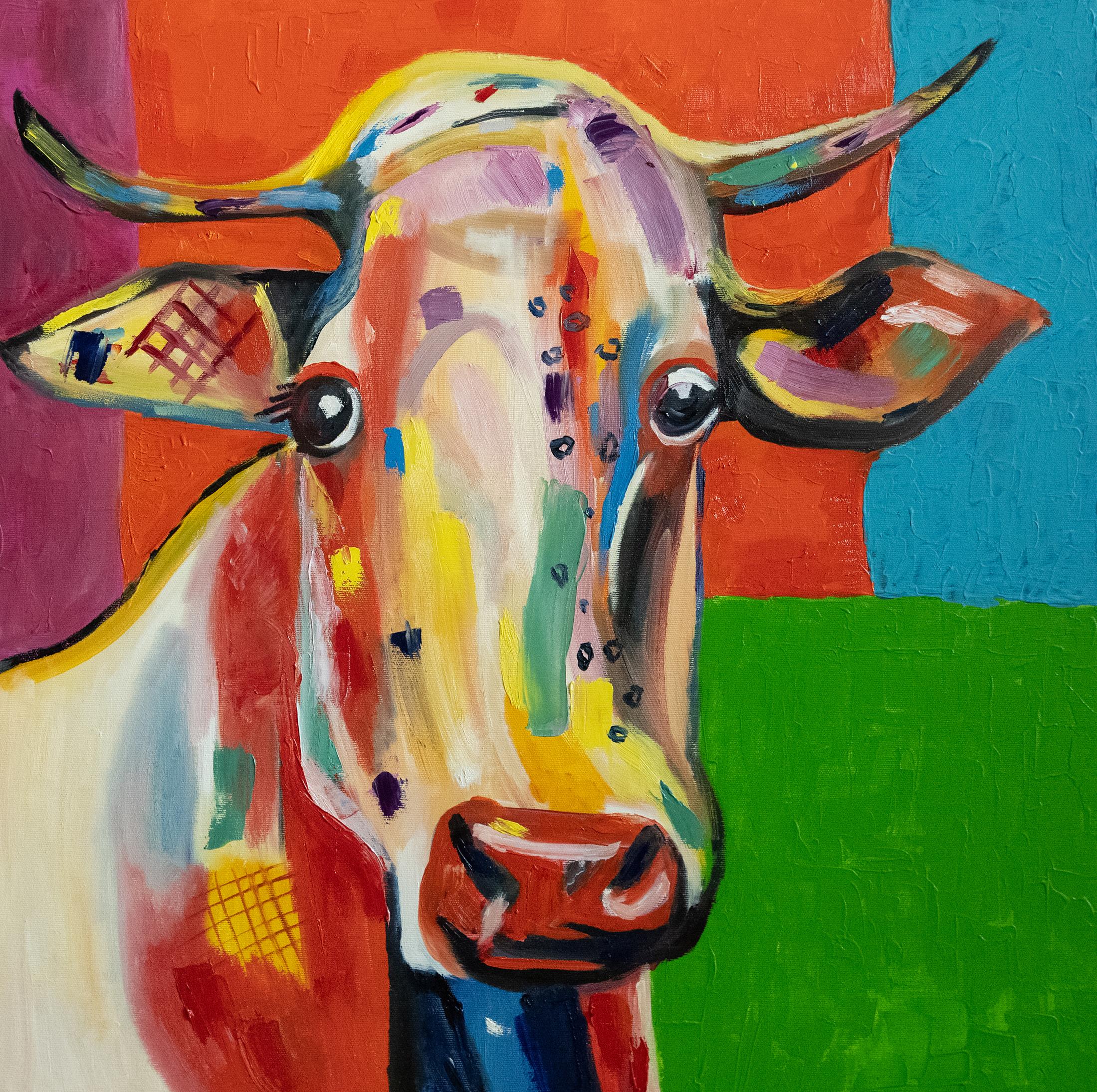 Holy Cow  . original painting