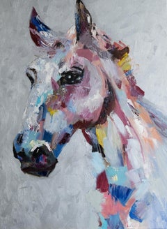 Cheval. peinture originale