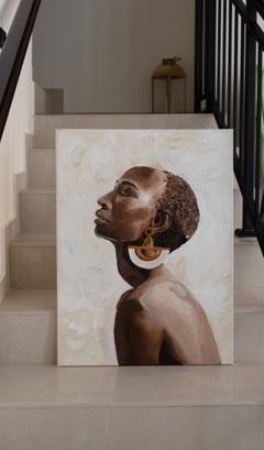 Iman  . original painting