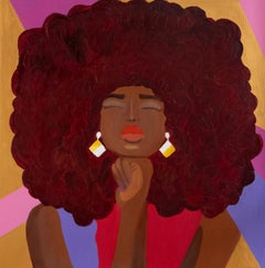 Malika  . pintura original