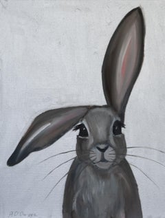 Lapin . peinture originale