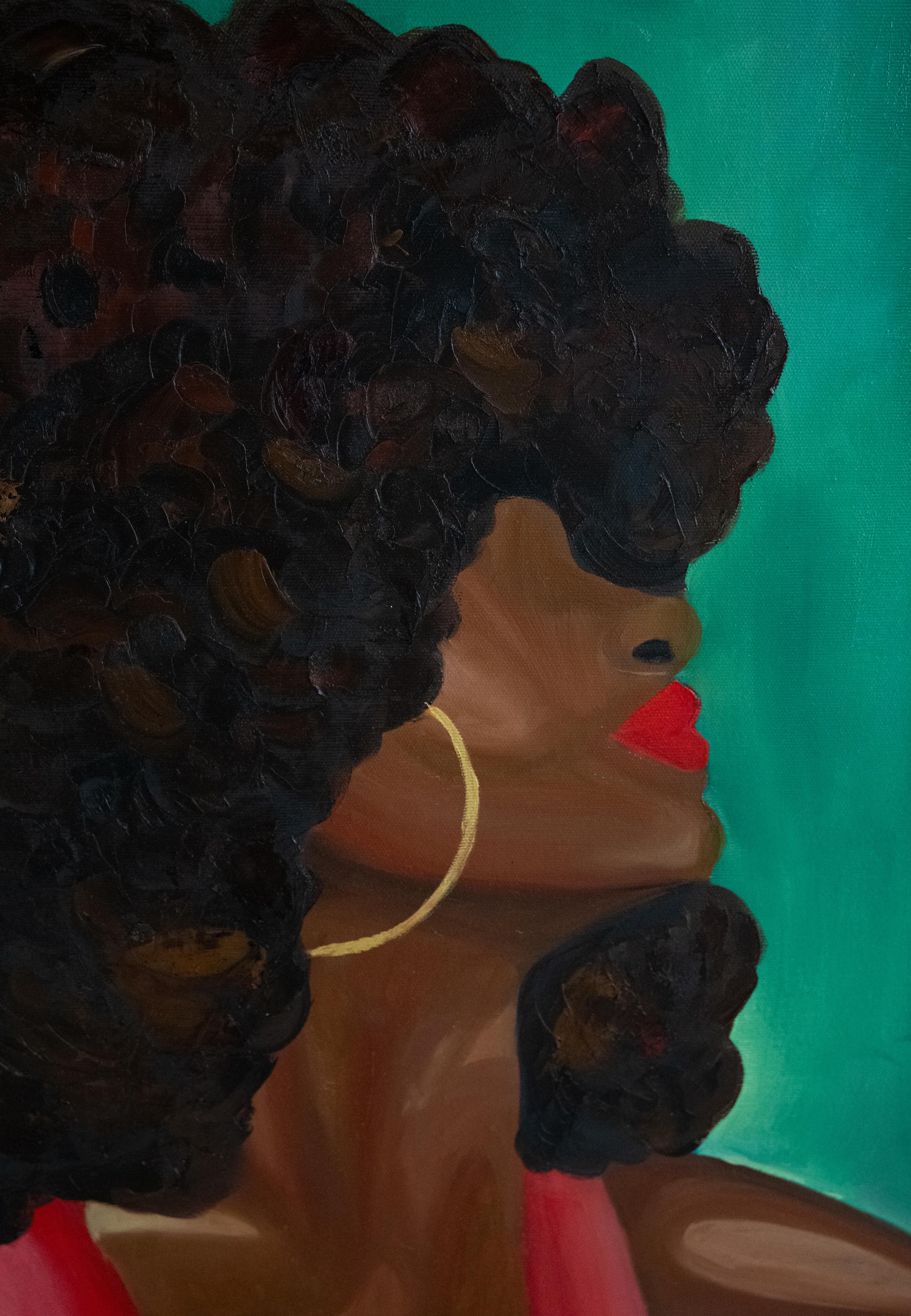 Rot ist Materie – Painting von Alina O'Dwyer