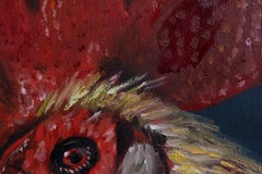 Rooster . original painting