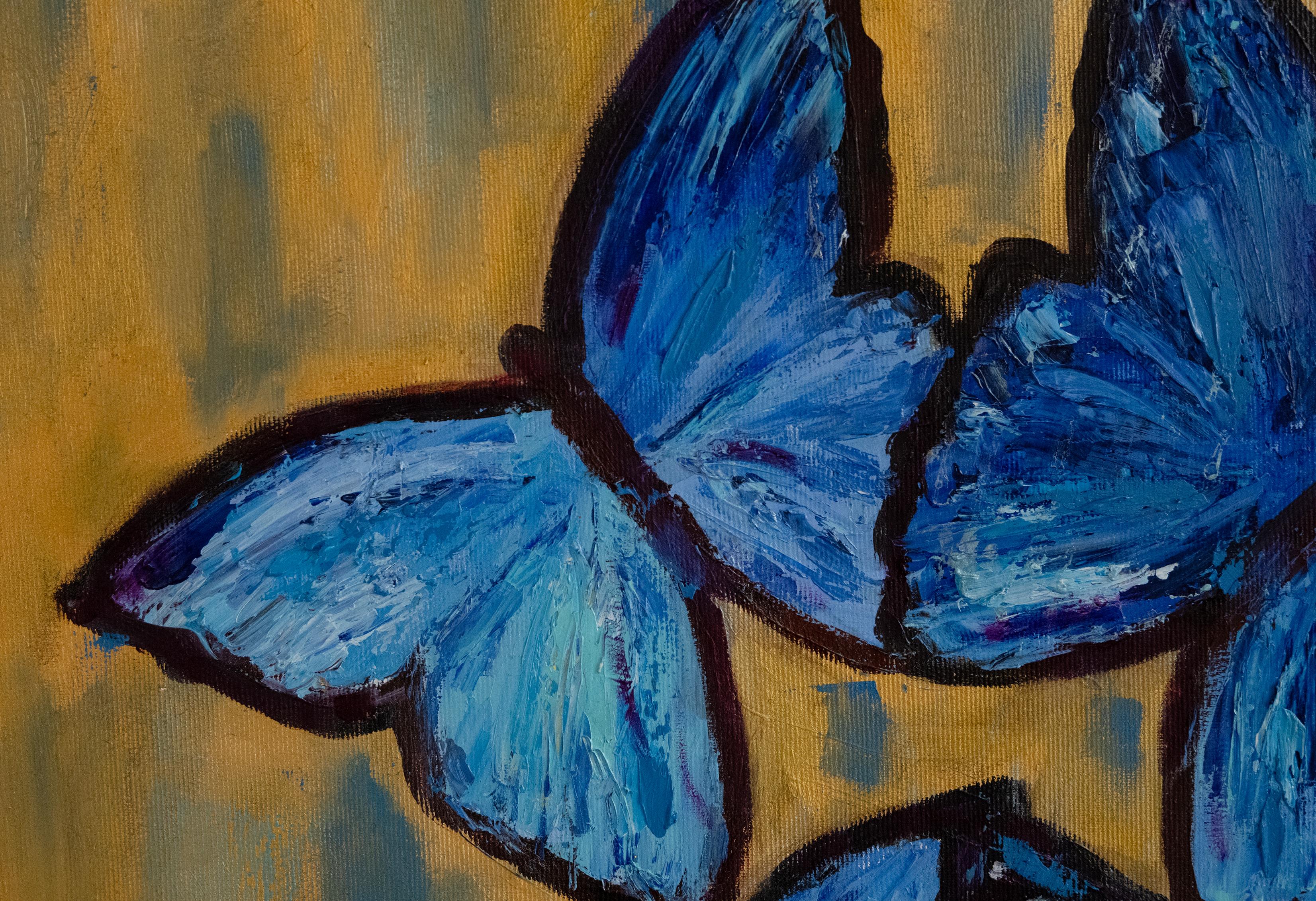 The Special Feeling . original painting - Pop Art Painting by Alina O'Dwyer