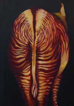 Zèbre . peinture originale