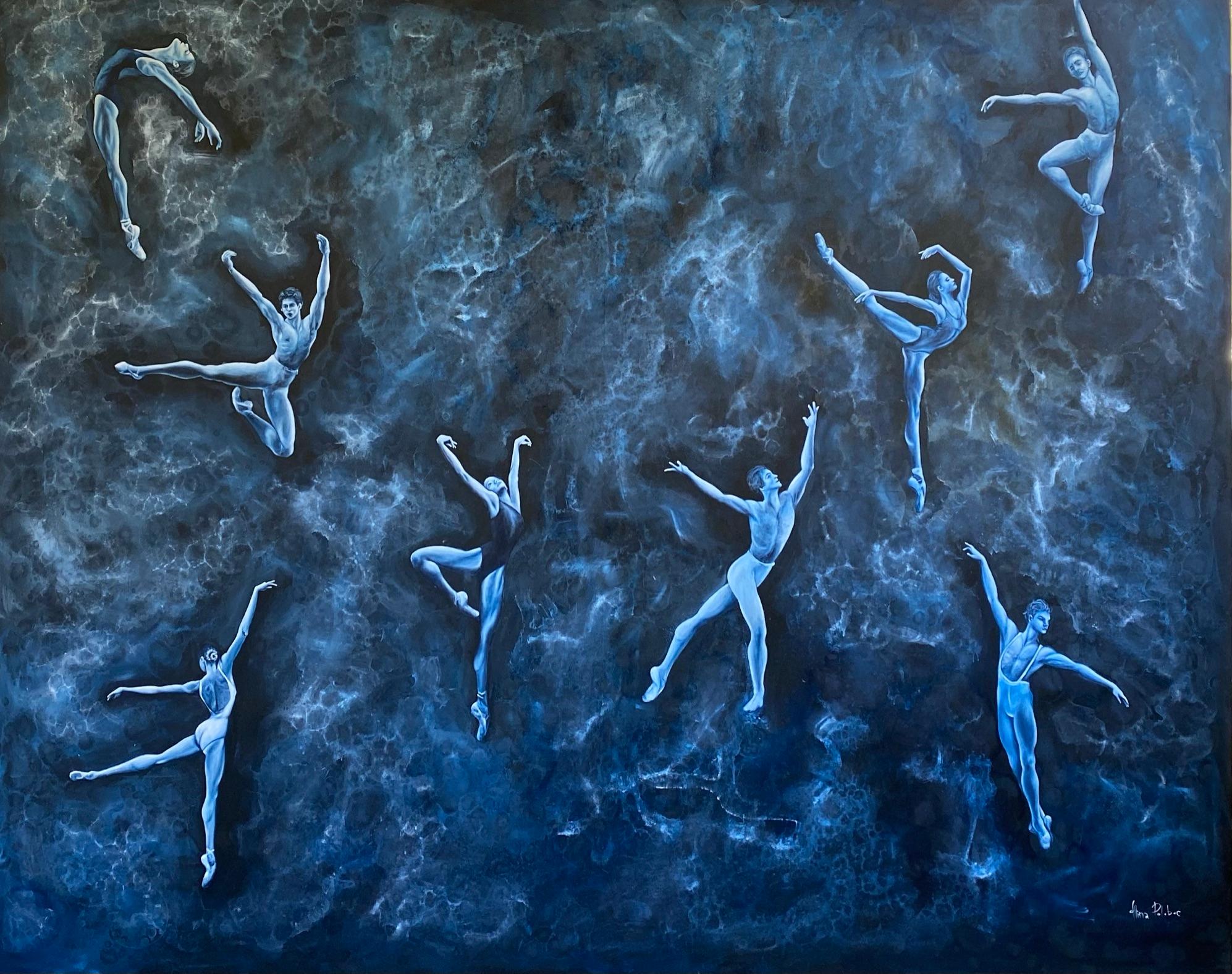 Ballet - Painting by Alina Poloboc