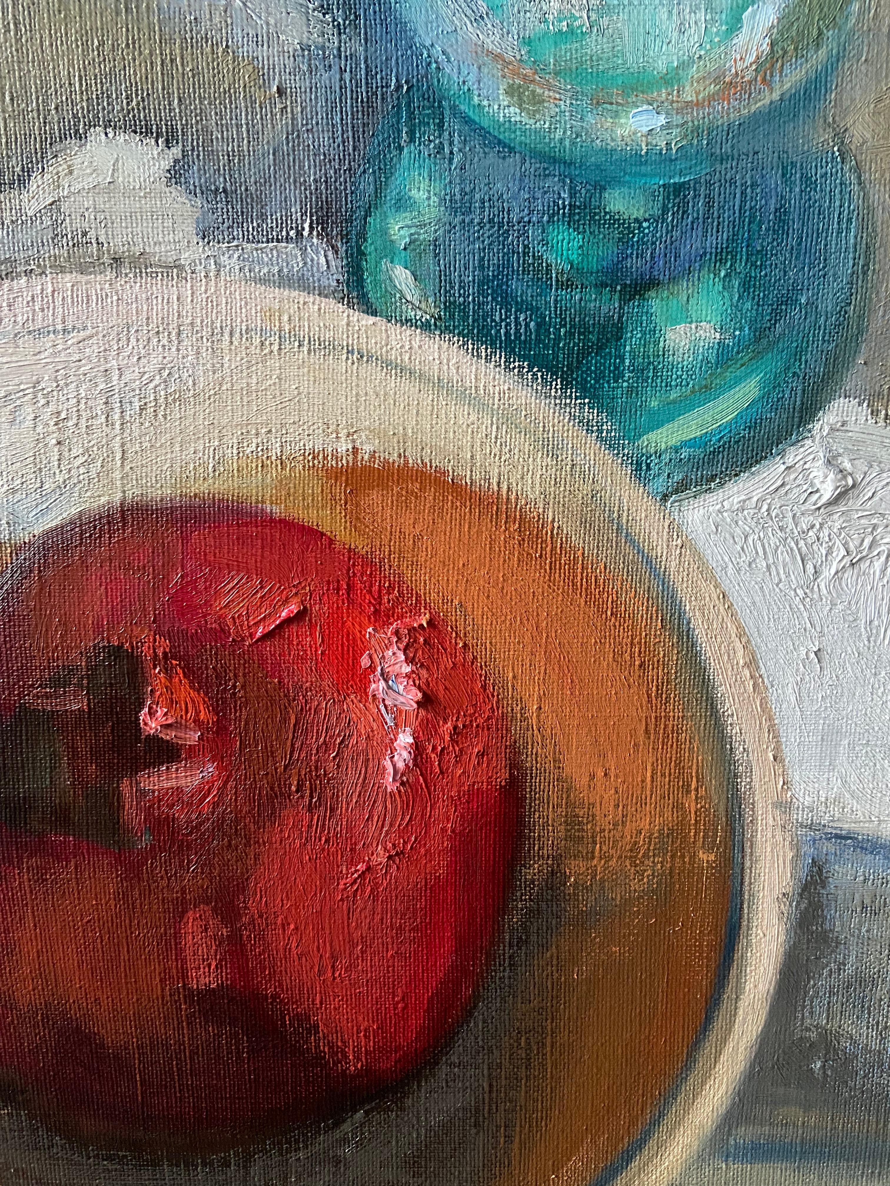 Ultramarine - Painting de  Alina Sharovskaya-Konstantinova