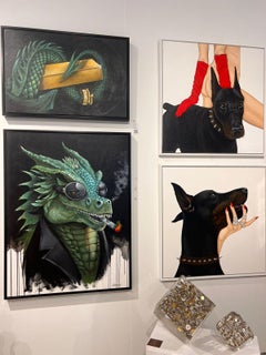 "I Got the Power" Painting 48" x 36" inch by Alina Shimova