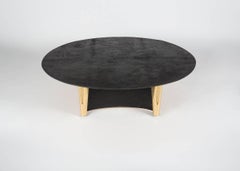 Aline Hazarian, "Anahit", tavolino ovale contemporaneo, bronzo, Libano, 2017