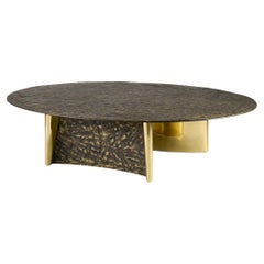Aline Hazarian, Anahit Large, Oval Coffee Table, Bronze, Lebanon, 2017