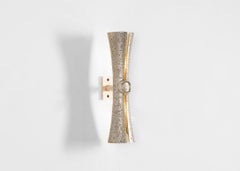 Aline Hazarian, Ara - Silver, Contemporary Wall Sconce, Bronze, Lebanon, 2024
