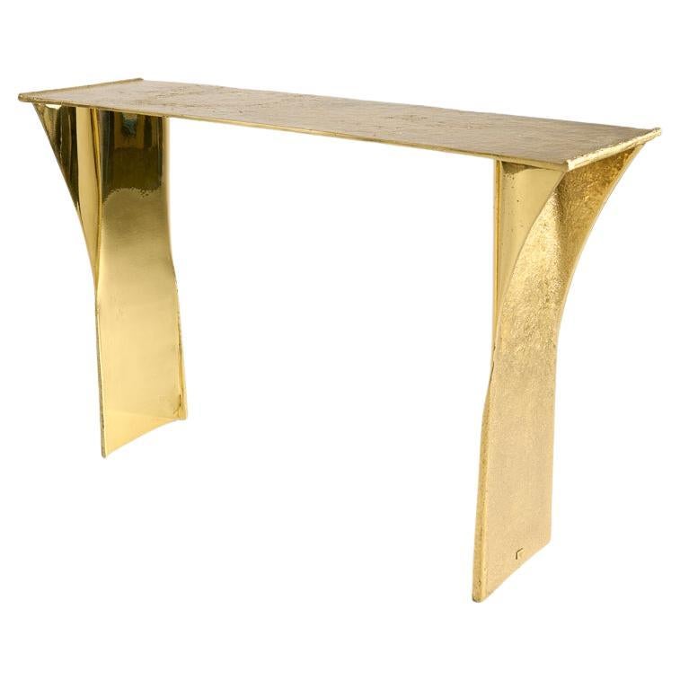 Aline Hazarian, Aramaz, Contemporary Console Table, Bronze, Lebanon, 2016 For Sale