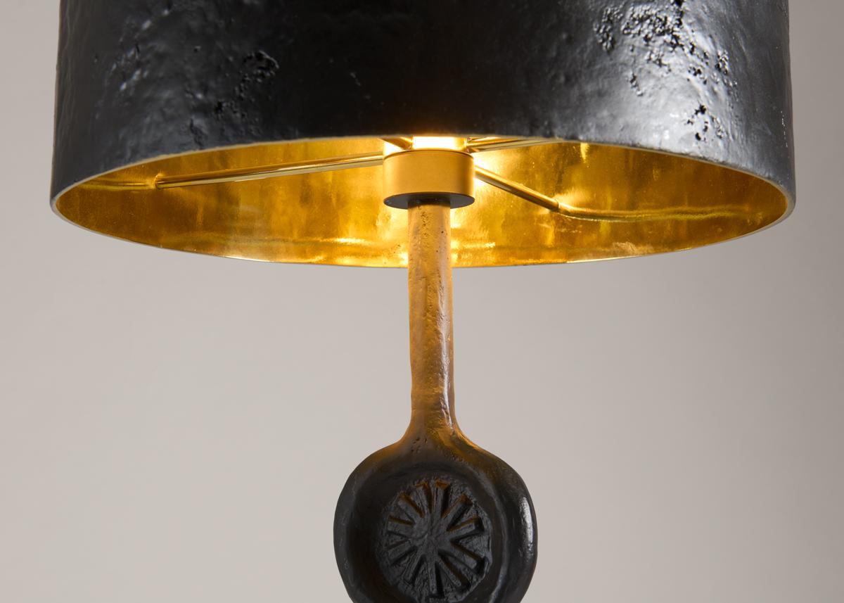 XXIe siècle et contemporain Aline Hazarian, « Arev » lampadaire contemporain, bronze, Liban, 2021 en vente