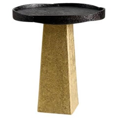 Aline Hazarian, Arpi, Circular Coffee Table, Bronze & Brass, Lebanon, 2021