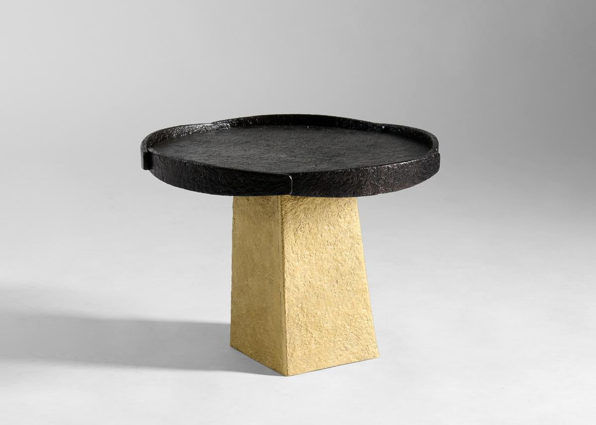 With its stolid leg, which supports an equally formidable tabletop, this table’s forms and materiality hearken back to a time when the elemental reigned. 

Aline Hazarian graduated with a degree in Interior Design with an emphasis on Art History in
