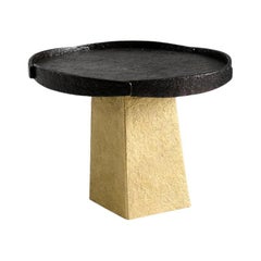 Aline Hazarian, Arpi, Small Circular Coffee Table, Bronze & Brass, Lebanon, 2021