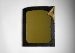 Aline Hazarian, Specchio contemporaneo, bronzo e ottone, Libano, 2023