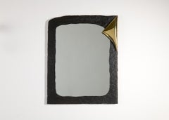 Aline Hazarian, Specchio contemporaneo, bronzo e ottone, Libano, 2023