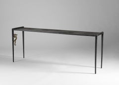 Aline Hazarian, Saris Large, Rectangular Bronze Console Table, Lebanon, 2021