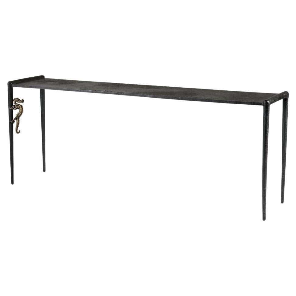 Aline Hazarian, Saris Large, Rectangular Bronze Console Table, Lebanon, 2021 en vente