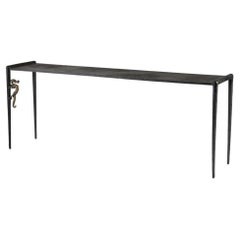Aline Hazarian, Saris Large, Rectangular Bronze Console Table, Lebanon, 2021